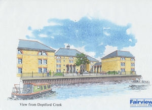 View from Deptford Creek